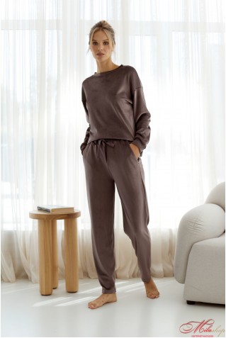 Комплект кофта со штанами из велюра Your Touch SF-7715C